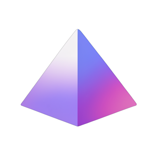 Gradient Modern Pirâmide
