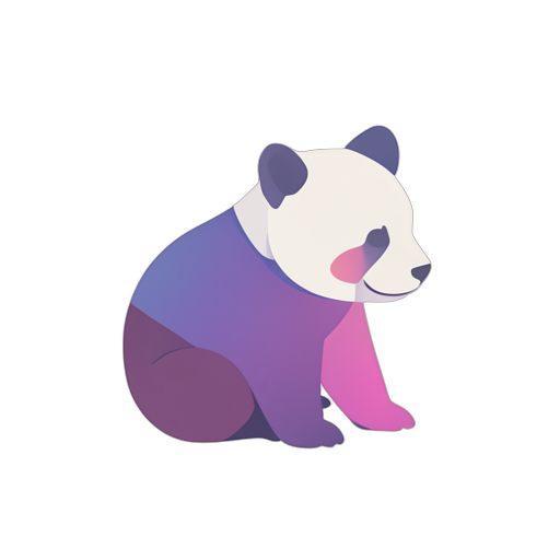 Gradient Modern 레서판다