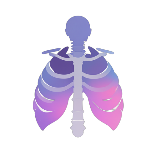 Gradient Modern القفص الصدري