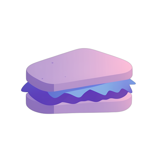 Gradient Modern Sandwich