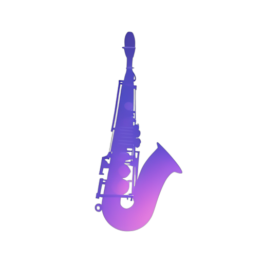 Gradient Modern saksofon