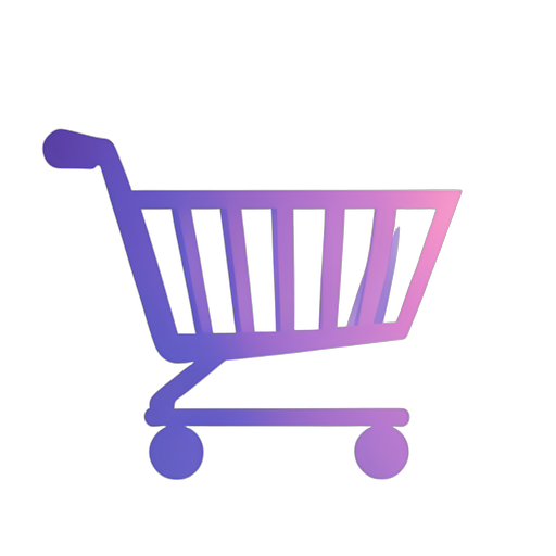 Gradient Modern Shopping Cart