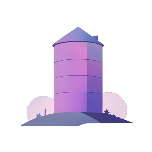 Gradient Modern Silo