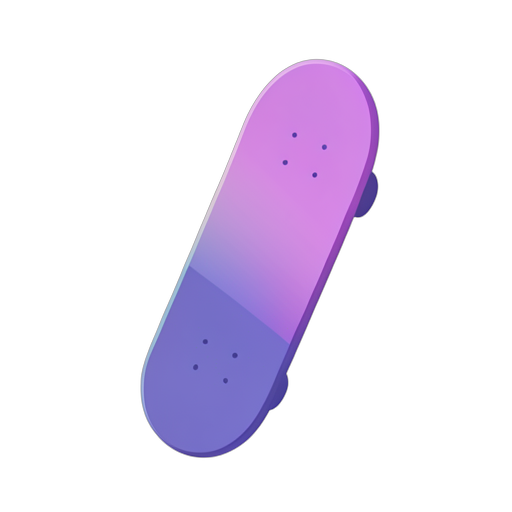 Gradient Modern स्केटबोर्ड