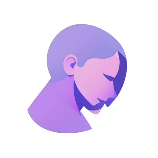 Gradient Modern 자고 있는 사람