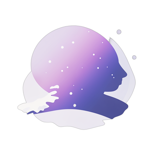 Gradient Modern 눈보라