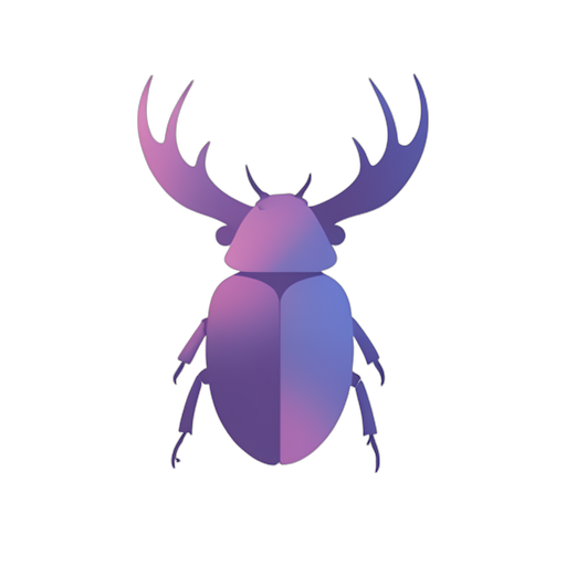 Gradient Modern Stag Beetle