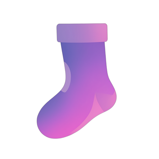 Gradient Modern calzino