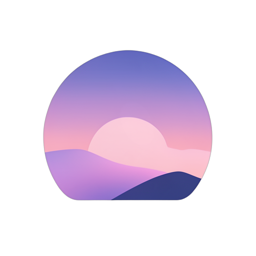 Gradient Modern Sonnenuntergang