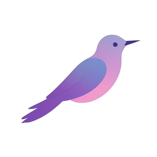 Gradient Modern chim sơn ca