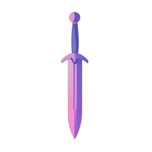 Gradient Modern Sword