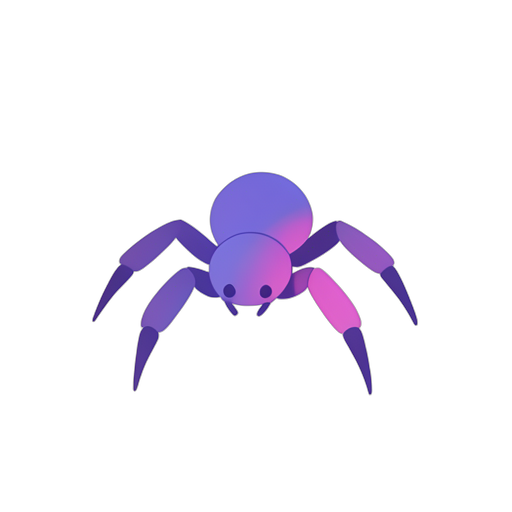 Gradient Modern tarantula