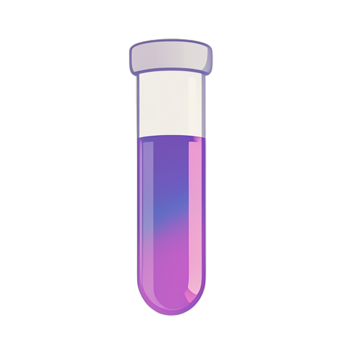 Gradient Modern Test Tube