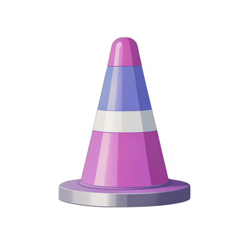 Gradient Modern ट्रैफिक कोन