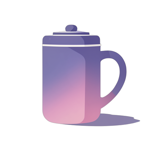 Gradient Modern Travel Mug