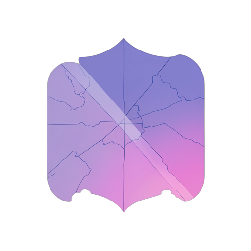 Gradient Modern Peta harta karun