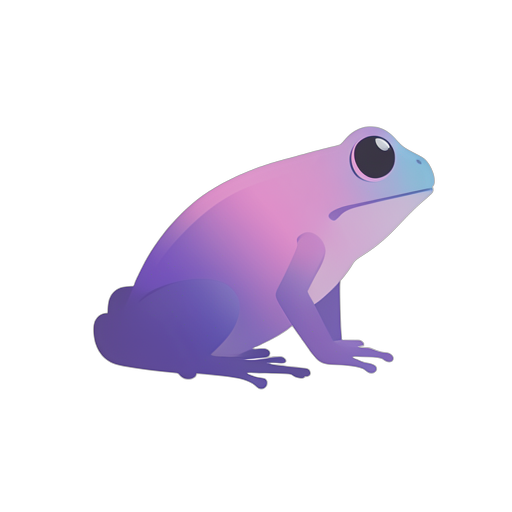 Gradient Modern Tree Frog