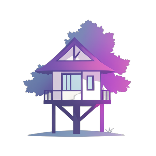 Gradient Modern Treehouse