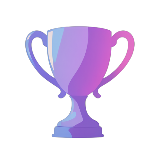 Gradient Modern Trophy Cup