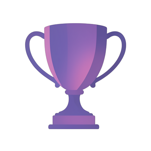 Gradient Modern 奖杯