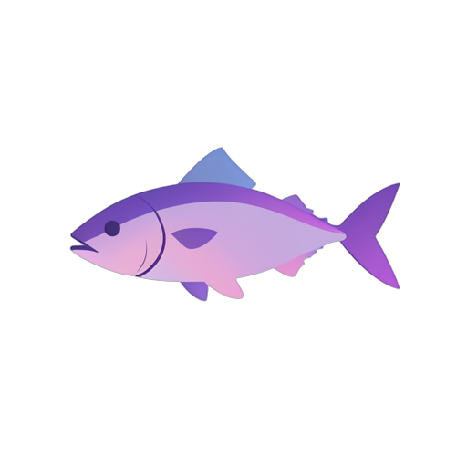 Gradient Modern tuńczyk