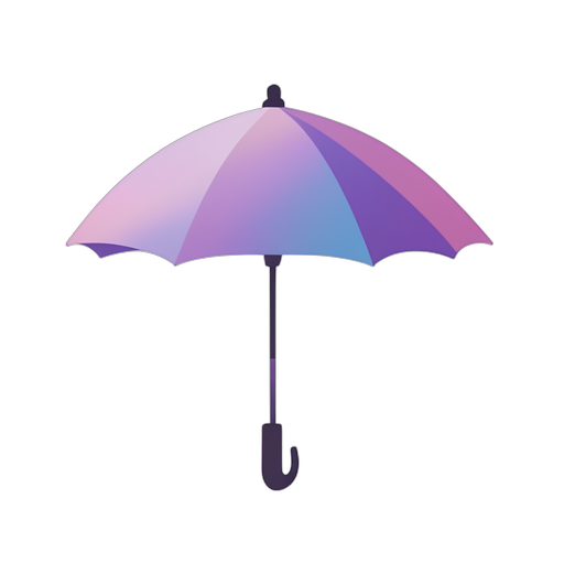 Gradient Modern Umbrella