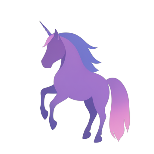 Gradient Modern Unicorn