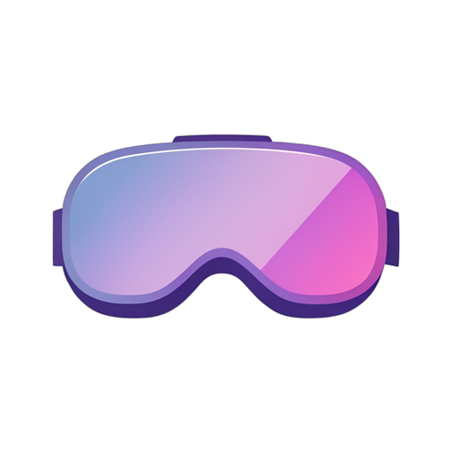 Gradient Modern VR Headset