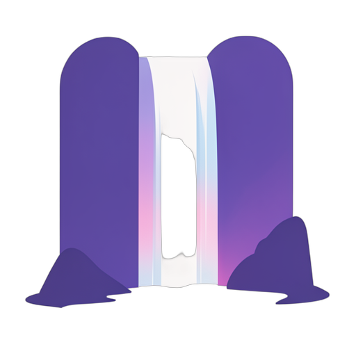 Gradient Modern Waterfall