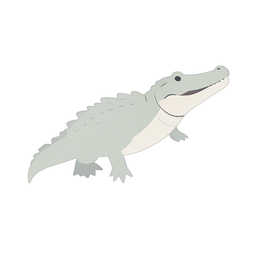 Isometric Alligator