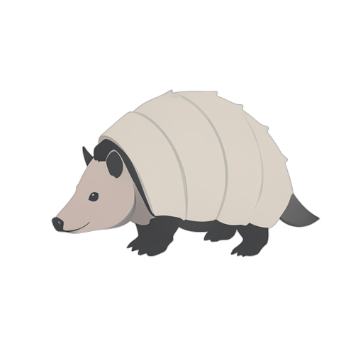 Isometric armadillo