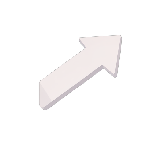 Isometric Arrow Up-Right