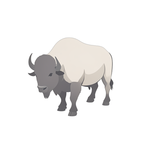 Isometric Bison