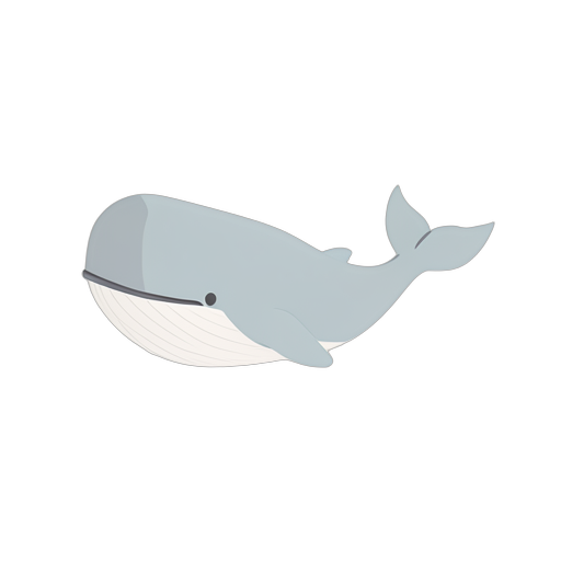 Isometric วาฬสีน้ำเงิน