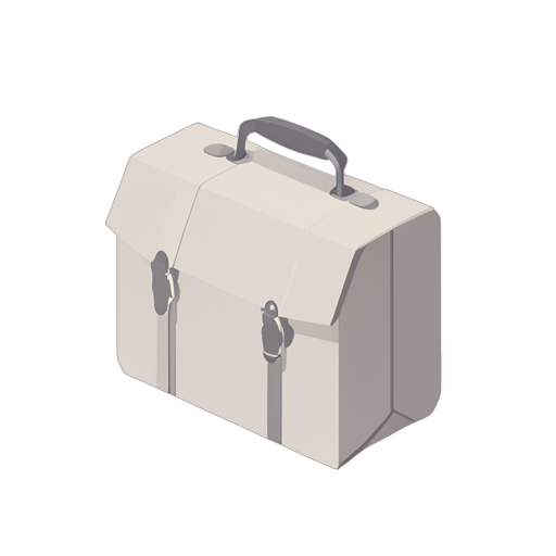 Isometric กระเป๋าเอกสาร