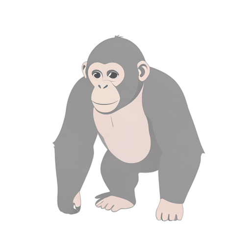 Isometric Chimpanzee