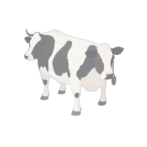 Isometric วัวนม