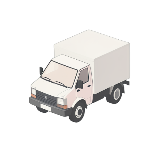 Isometric Teslimat sürücüsü