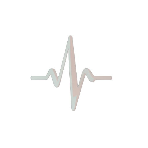 Isometric ECG Heartbeat
