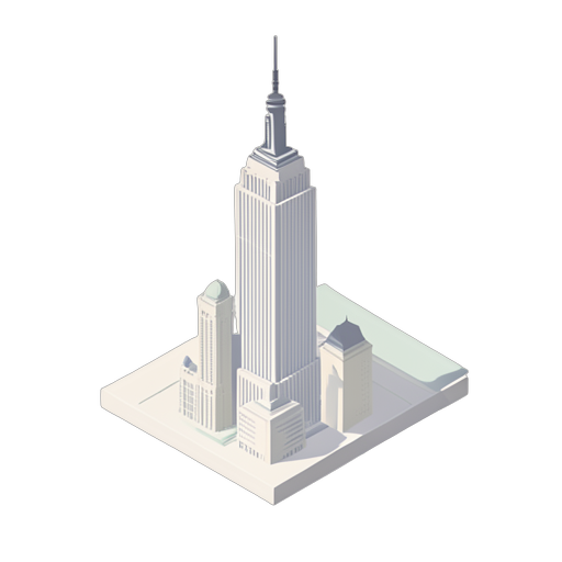 Isometric Empire State Building