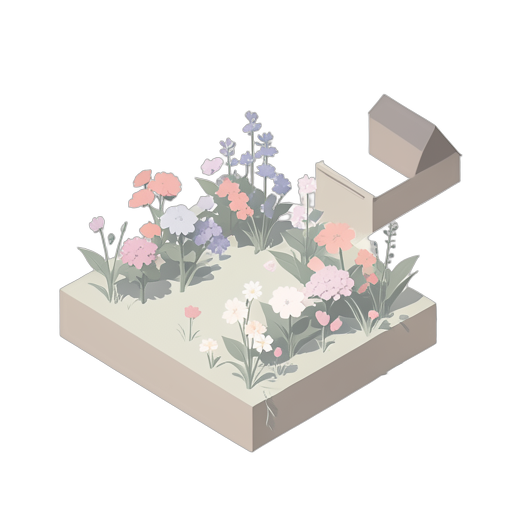 Isometric Giardino dei fiori