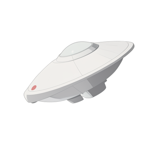 Isometric Flying Saucer