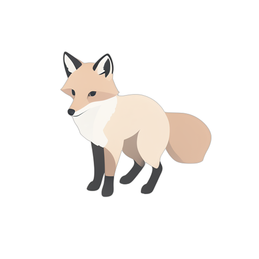 Isometric สุนัขจิ้งจอก