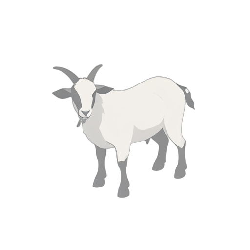 Isometric Capra da fattoria