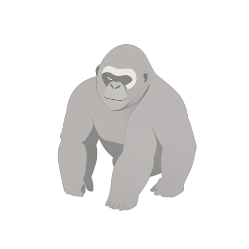 Isometric गोरिल्ला