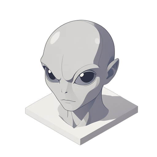 Isometric 灰色外星人