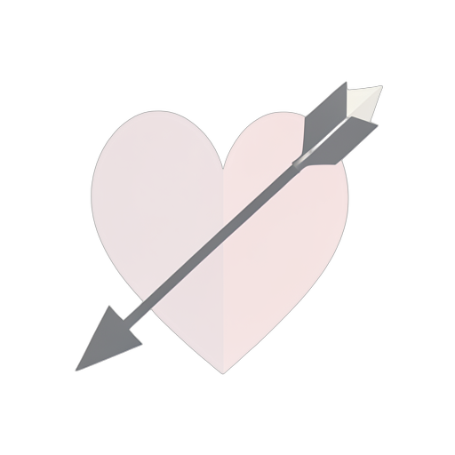 Isometric Serce z strzałką