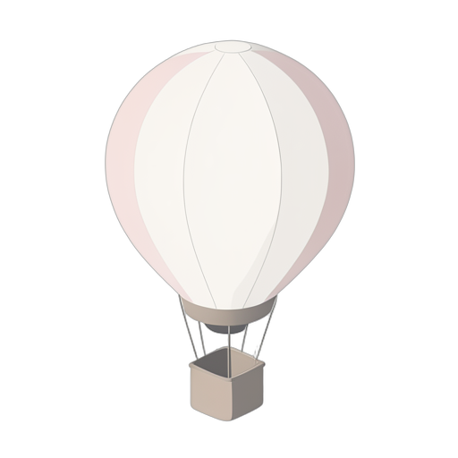 Isometric Hot Air Balloon