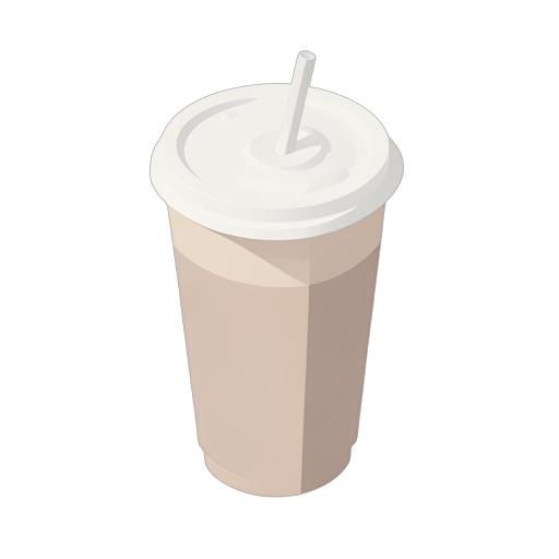 Isometric Iced Coffee