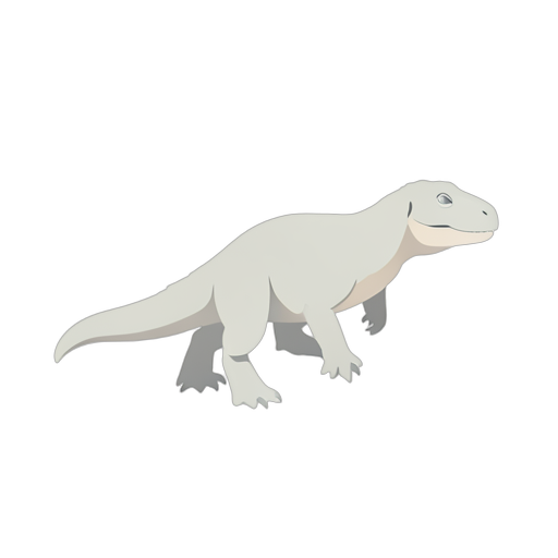 Isometric Komodo Dragon